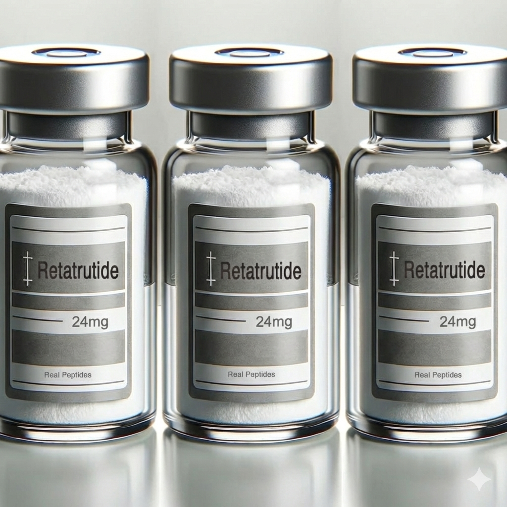 PACKAGE 3 VIALS RETATRUTIDE 24MG